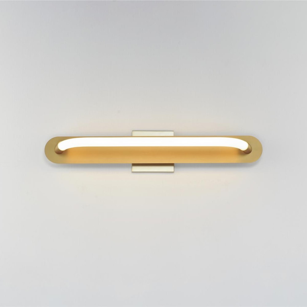 ET2 Contemporary Lighting E23432-01GLD Loop Wall Sconce Gold