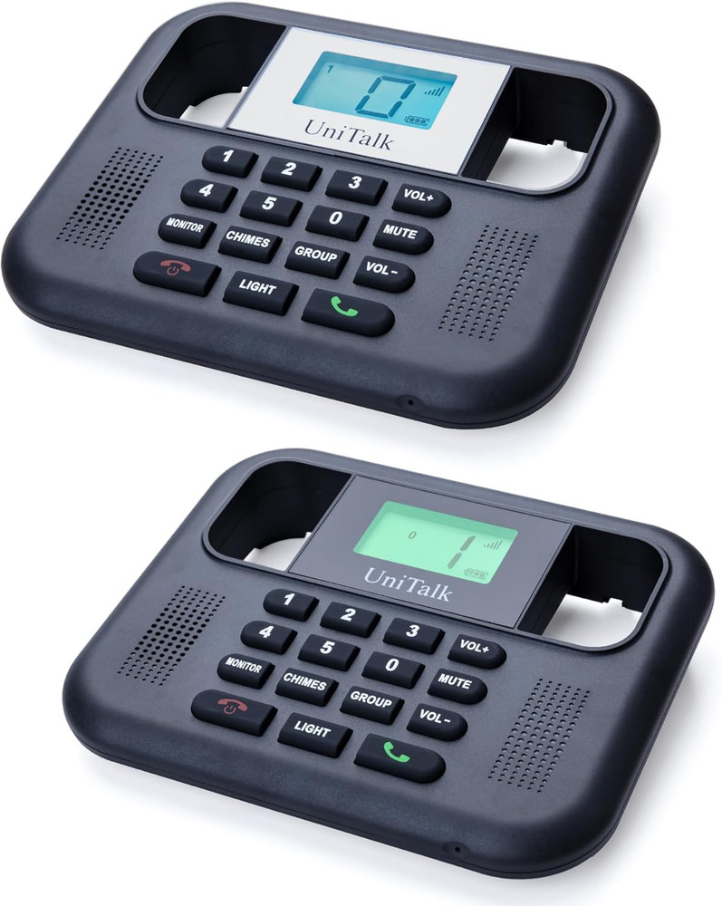 Wireless Intercoms for Home & Office, Two-Way Real-Time Full-Duplex Voice System