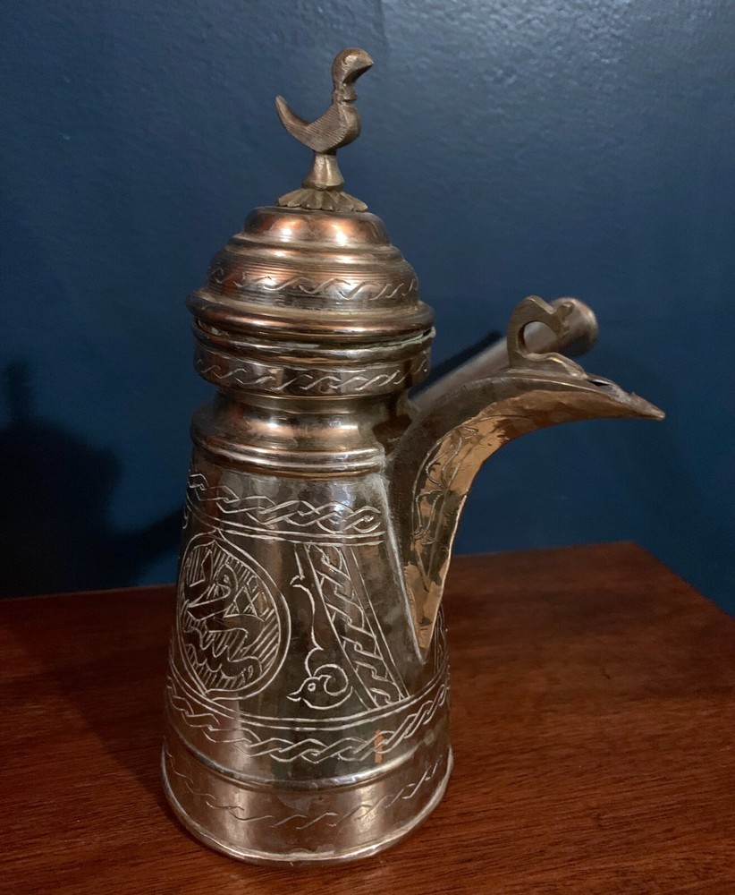 Antique Arabic Dallah Coffe Pot