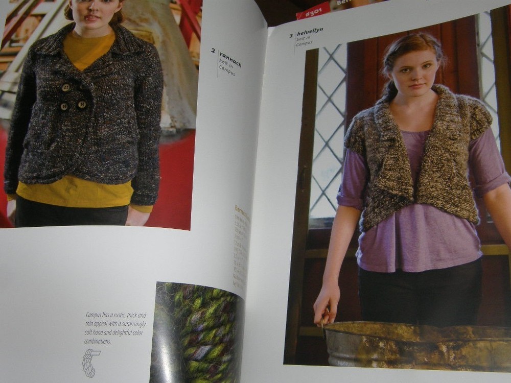 Berroco Knitting Pattern Book 301 Campus
