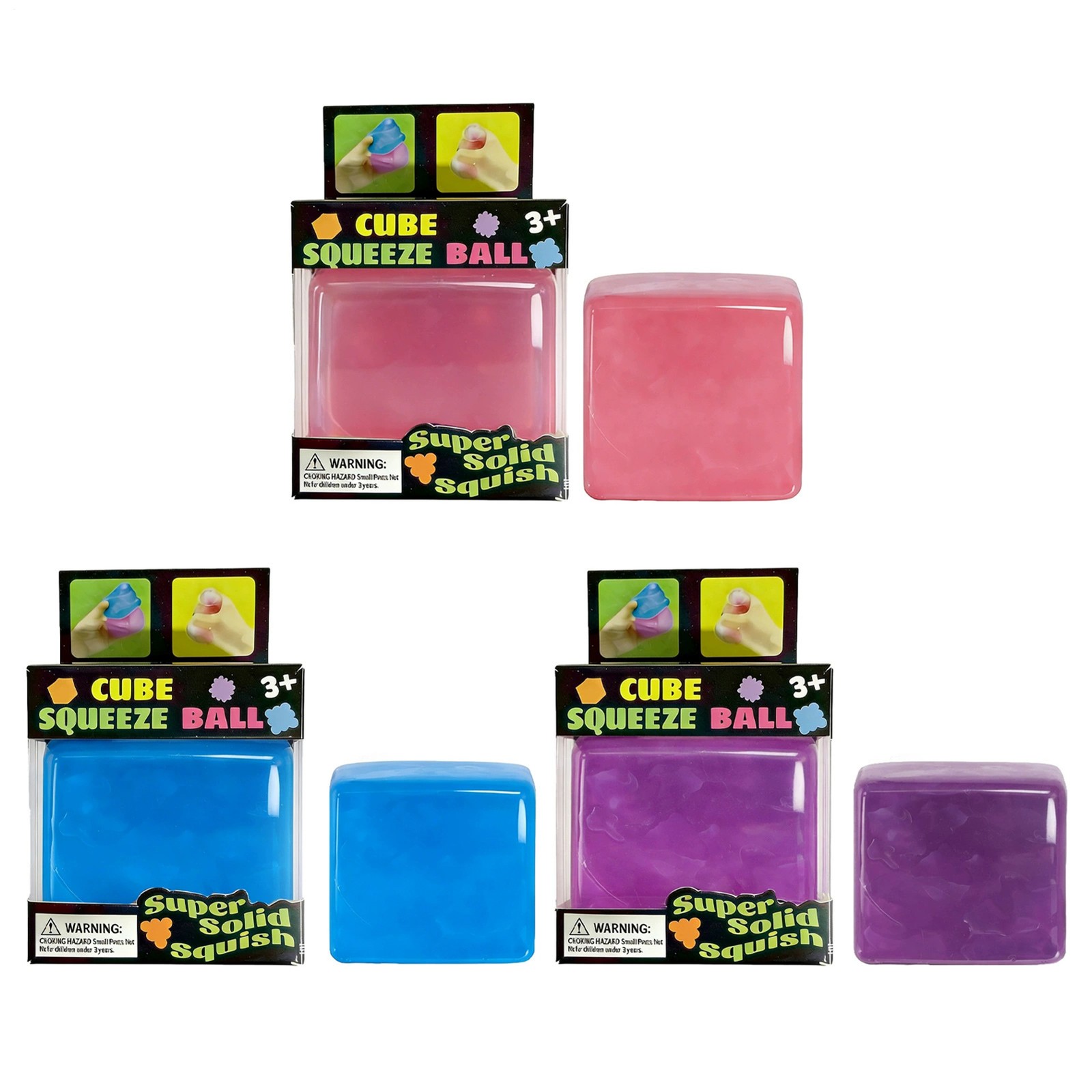 Schylling NeeDoh Nice Cube - Sensory Toy with Super Solid Squish