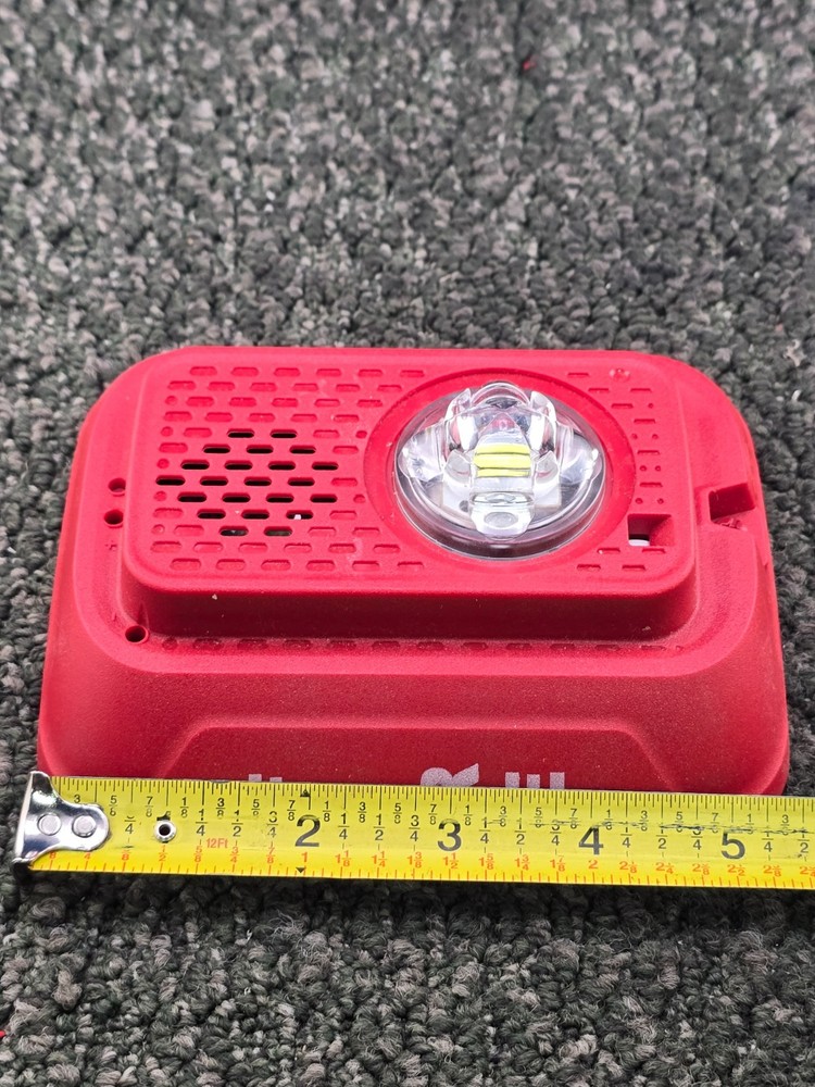 System Sensor P2RLED: LED Horn Strobe Red Fire Alarm Light Device