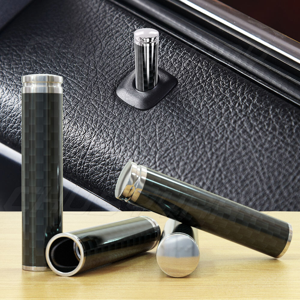 4pcs Metal Car Truck Interior Door Lock Knobs Handle Pull Pins Covers Caps