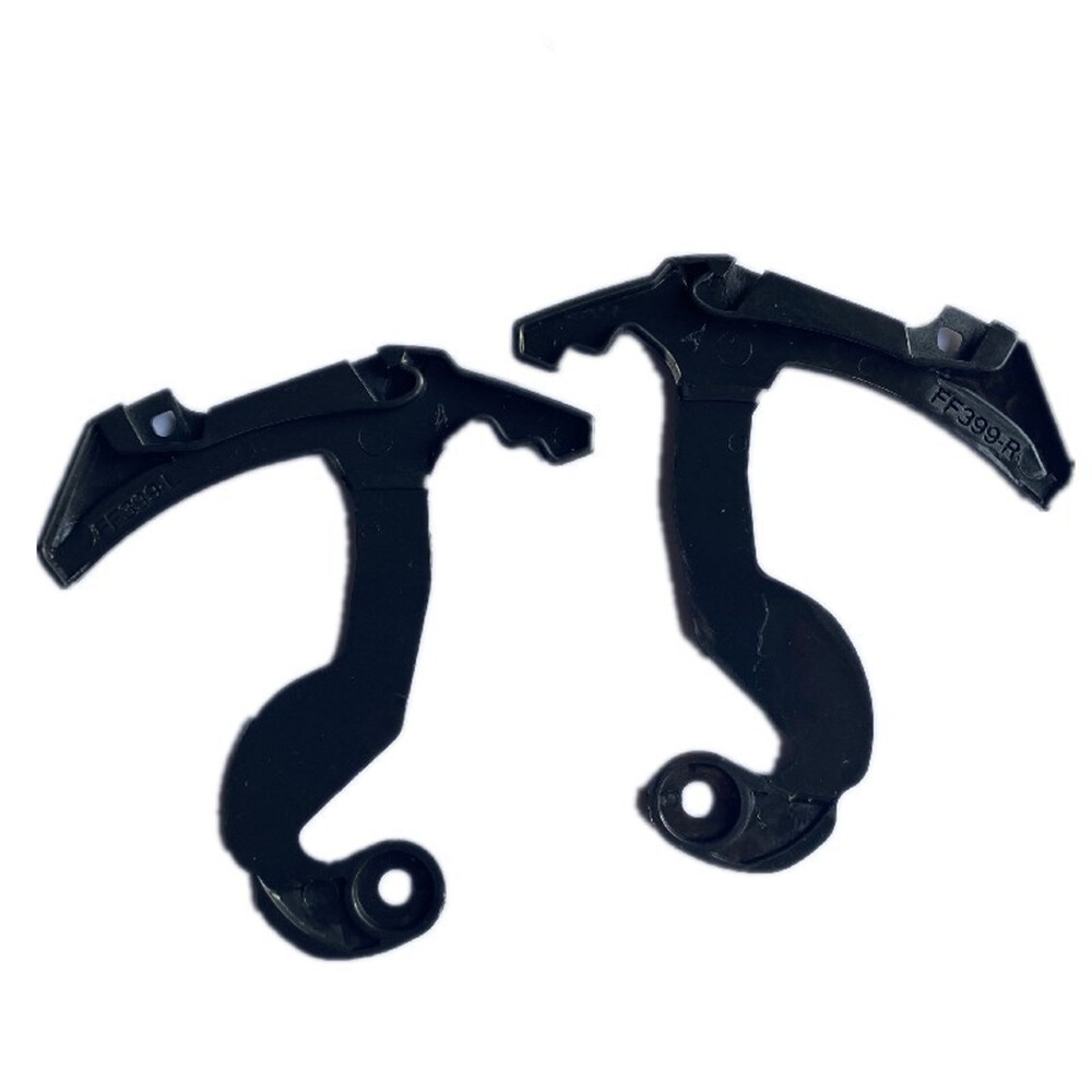 2PC Helmet Shield Base Modular Helmet Visor Holder Plastic For LS2 FF399 VIALANT