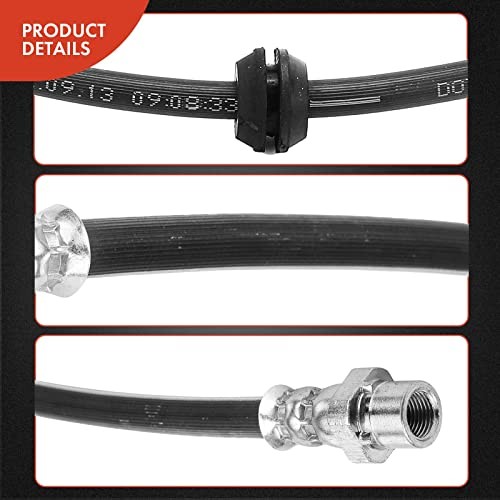 Front Driver or Passenger Brake Hydraulic Hose Compatible with Mini Models -