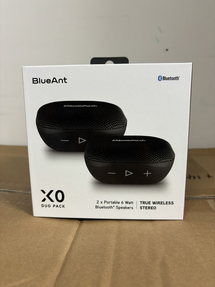 Blueant X0 Bluetooth Speakers Duo Pack