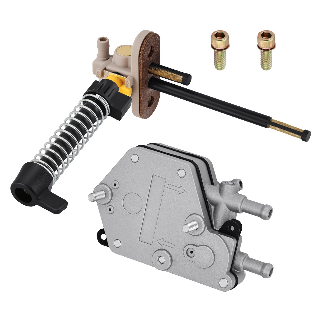 Fuel Pump & Fuel Valve Petcock For Polaris Magnum 425 95-98 Scrambler 500 97-01