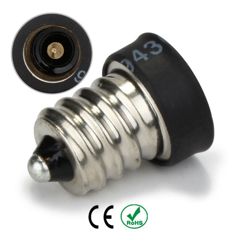 (6pcs) E12 to E11, Candelabra E12 Socket Adapter to Mini Candelabra E11 Base