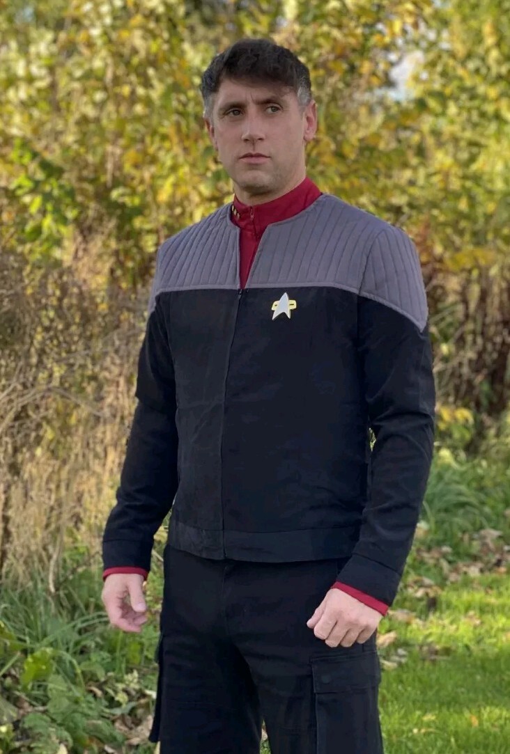 Star Trek First Contact DS9 Starfleet Captain's uniform Picard Sisko Costume