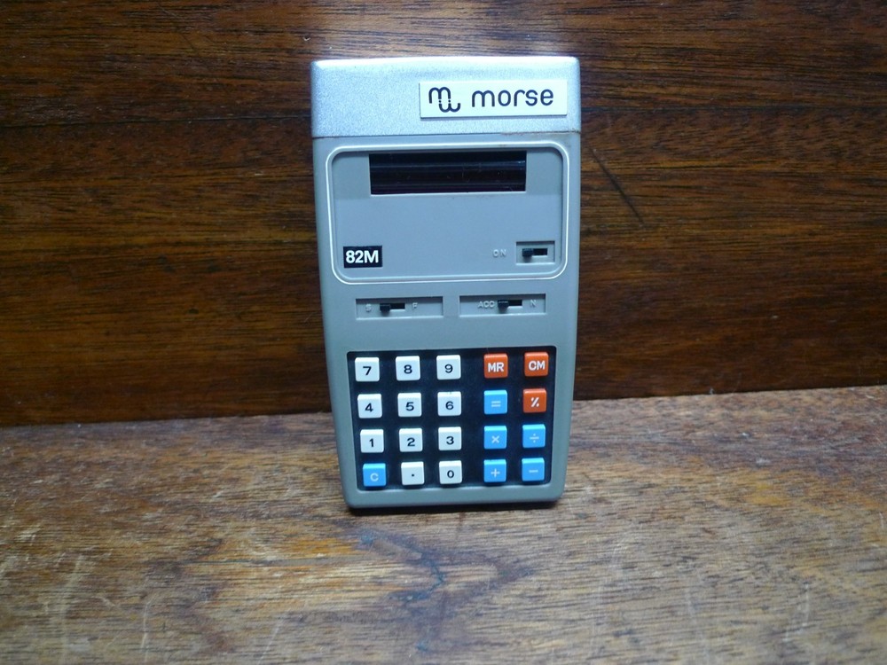 MORSE CALCULATOR PROTOTYPE PARTIALLY ASSEMBLED / NEVER RELEASED