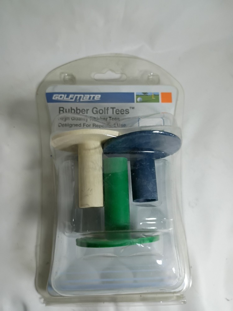Golfmate Rubber Golf Tees Practice Tees High Quality Rubber New