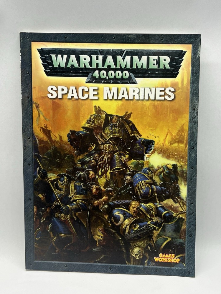 Games Workshop Warhammer 40k Space Marines Codex 4th edition Paperback