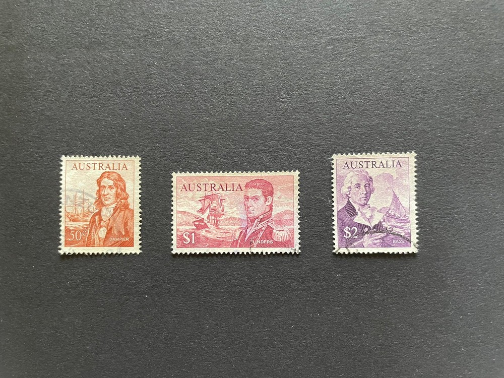 Australia Used Stamps. Decimal Navigators.