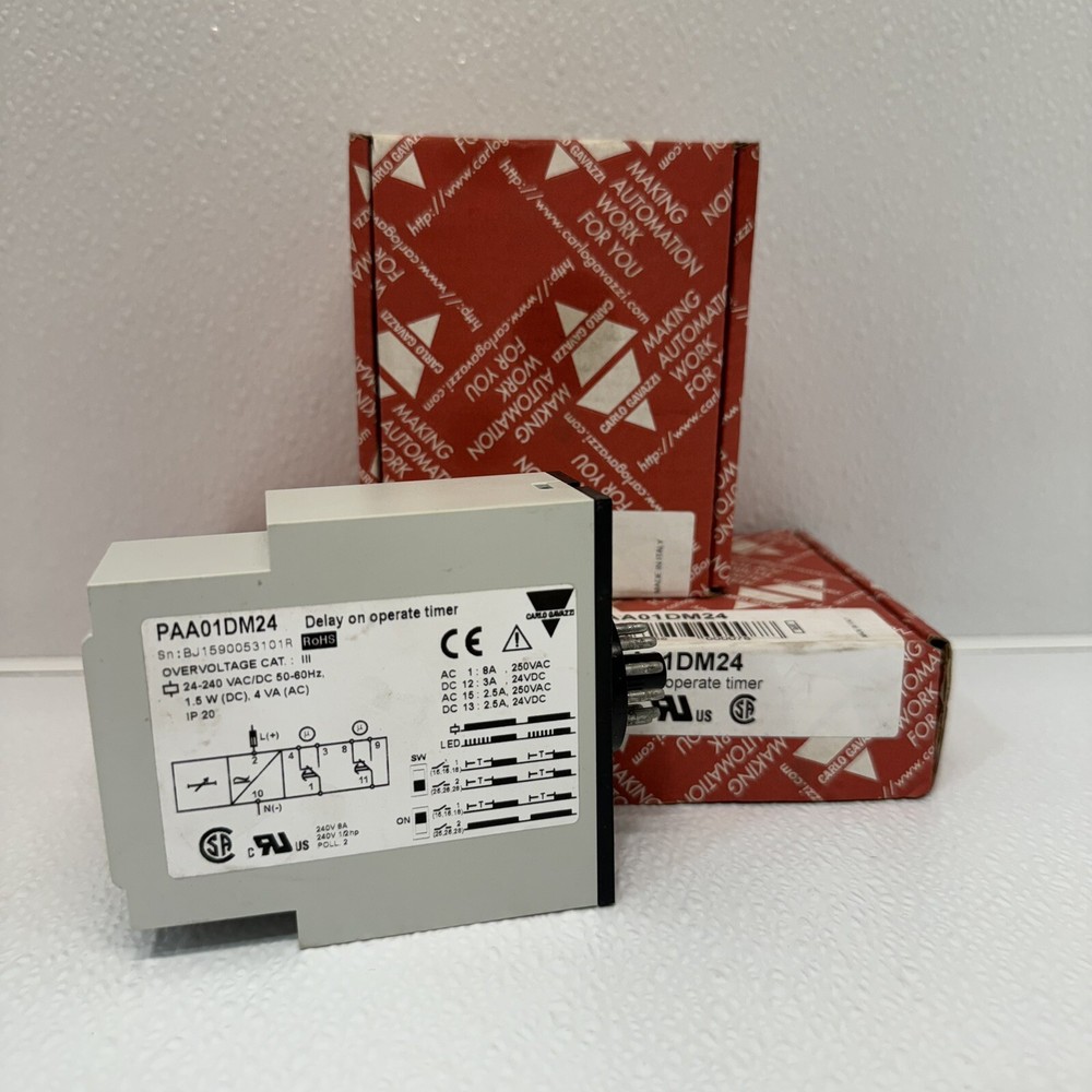 Carlo Gavazzi Delay On Operate Timer PAA01DM24