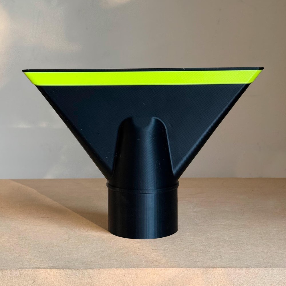 RYOBI Leaf Blower Car Drying Wide Nozzle - Custom 3D Printed Attachment Model