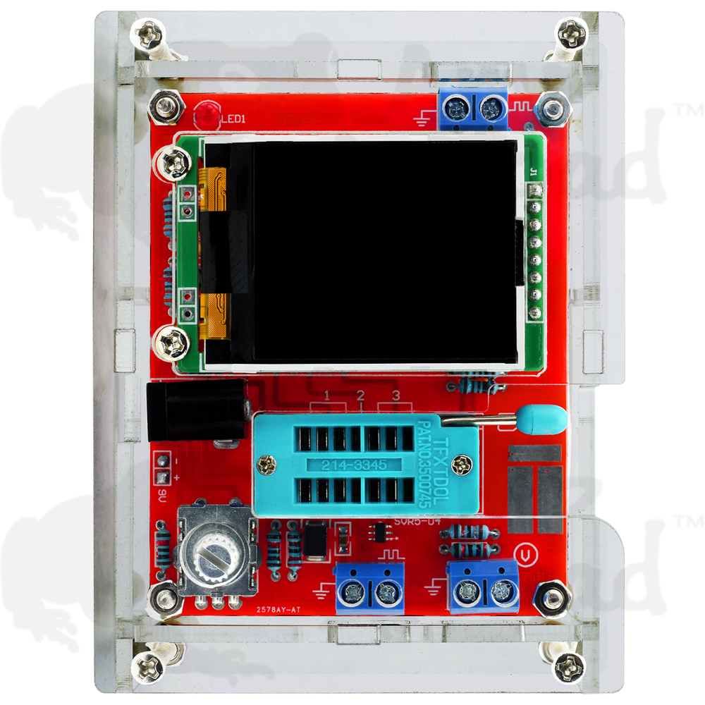 GM328 IC-TTL Transistor Tester with Clear Case - Component Tester