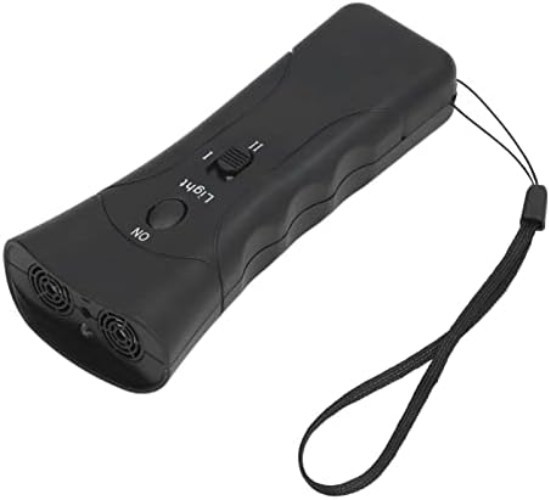 Ultrasonic Dog Training Device with LED Light – Effective Outdoor Bark Control