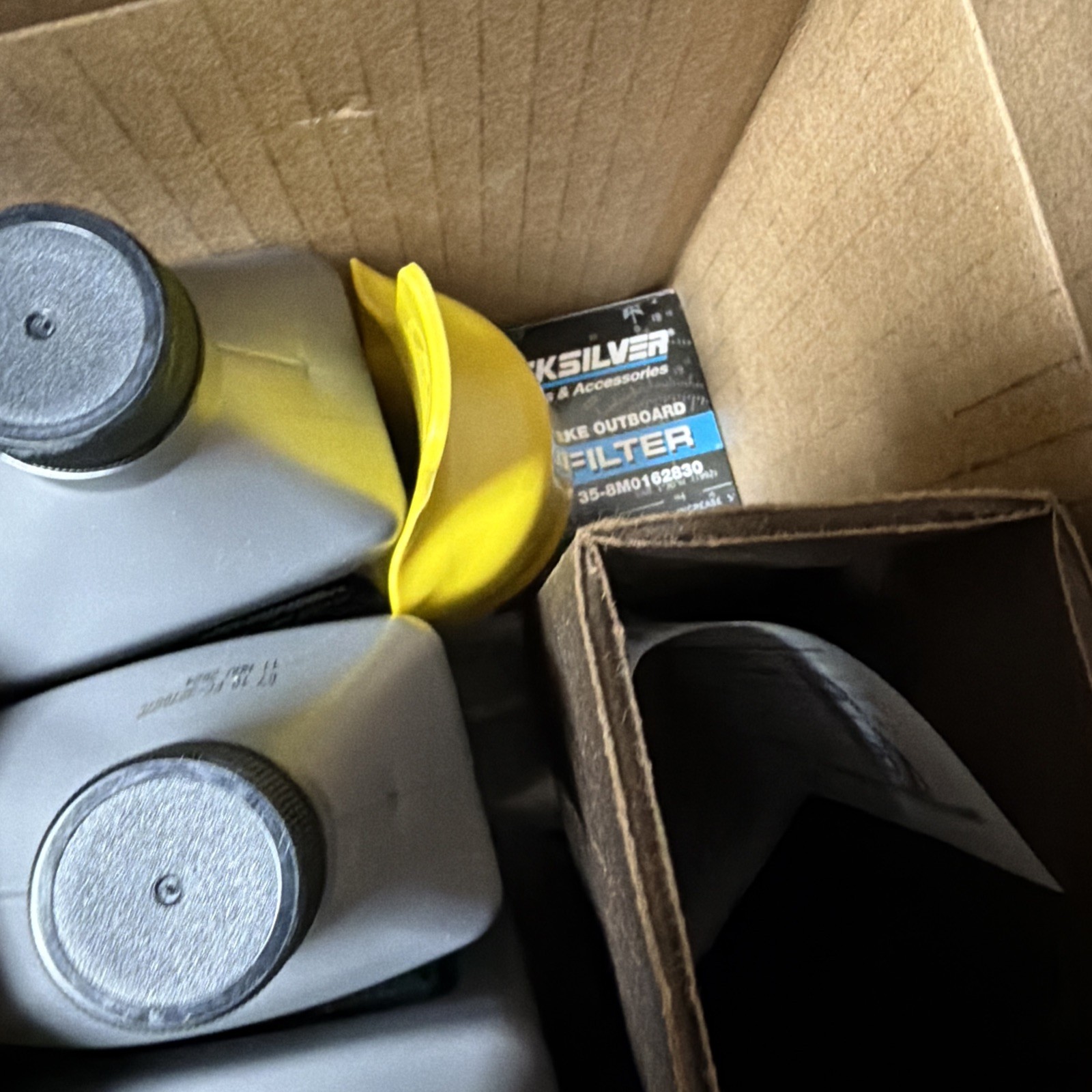 Mercury Marine Mercruiser New OEM 25W-40 Oil Change Kit, 8M0081912