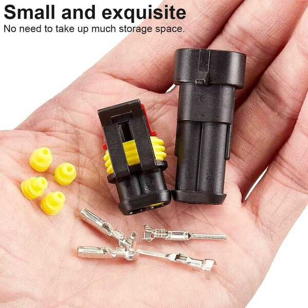 708Pcs 1-6 Pin Car Automotive Waterproof Electrical Wire Connector Plug Kit Set
