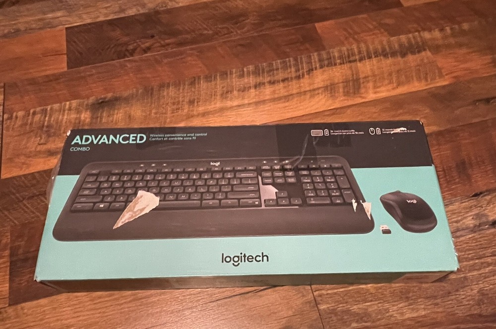Logitech Advanced Wireless Keyboard and Mouse Combo ** SEE DESCRIPTION