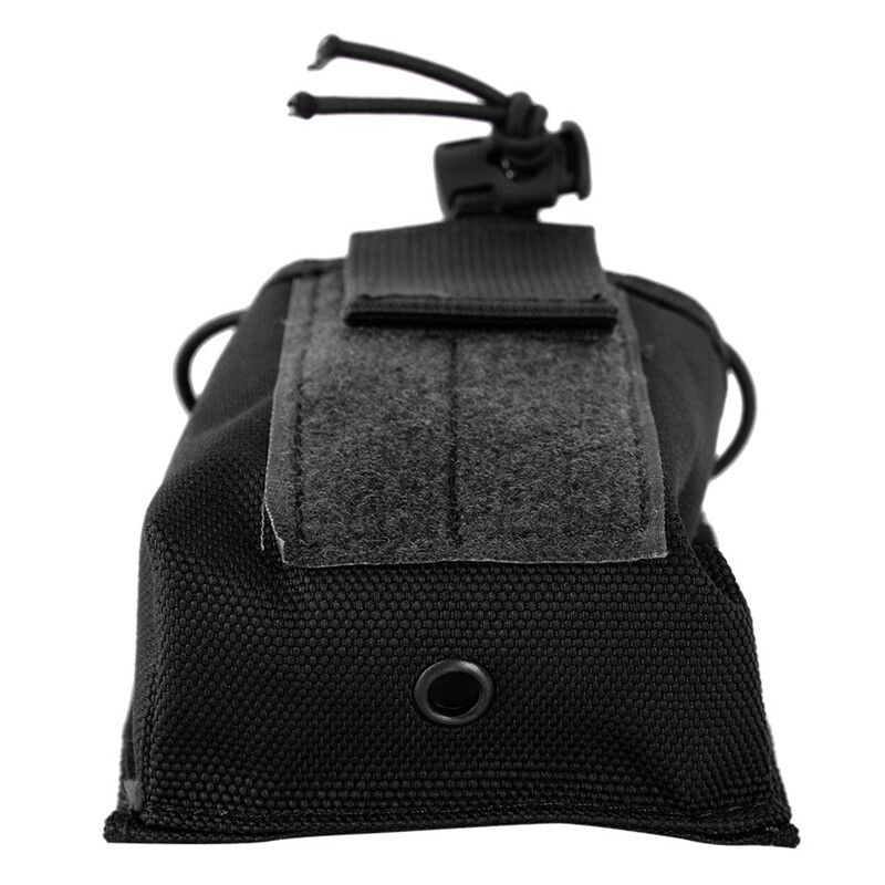 US Molle Radio Pouch Belt Holder Adjustable Walkie Talkie Bag Heavy Duty Holster