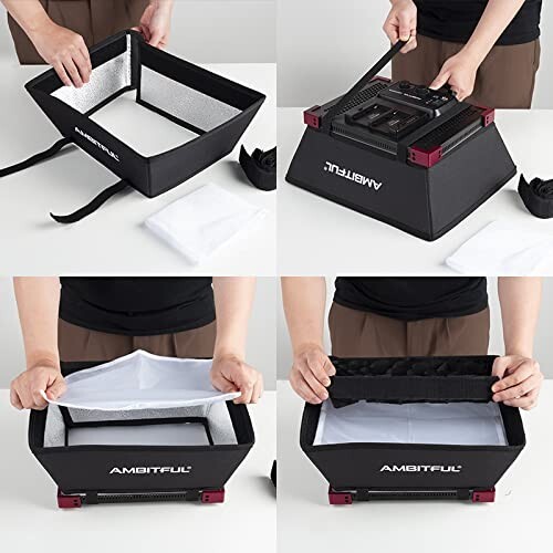 35.5cm x 29.5cm LED Video Light Diffuser Honeycomb Grid Softbox