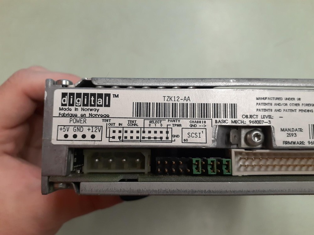 DIGITAL TZK12-AA Internal Tape Drive