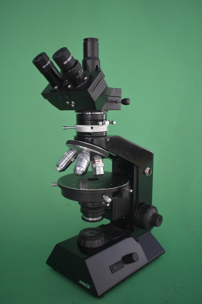 Polarizing Geology Microscope w Koehler, Bertrand, Centring & λ Compensators