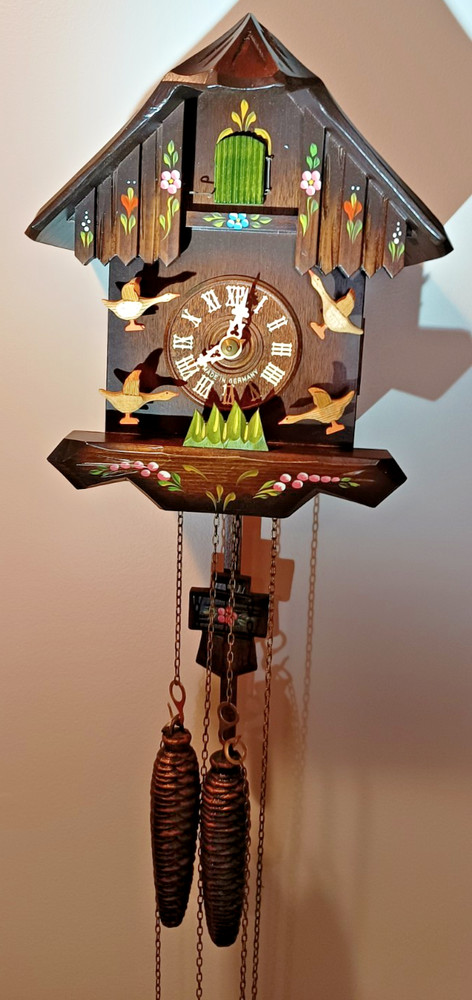 Vintage Black Forest Cuckoo Clock Germany