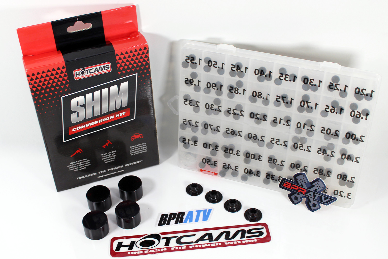 Polaris RZR XP1000 XP4 1000 Hot Cams Valve Shim Conversion Kit +Hotcams Shim Kit