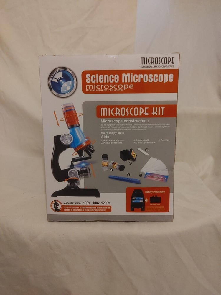 PBOX Microscope Educational Microscope Series Science Beginners Microscope New