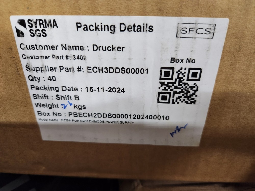 Pc3402 7717051 ELECTRONIC TIMING LOCKING PC BOARD Drucker Diagnostics 642/643 Ce