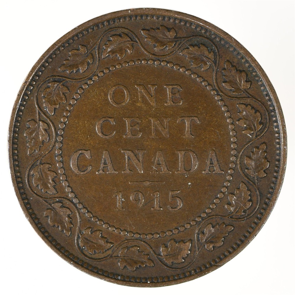 1915 Canada 1 Cent KM#21