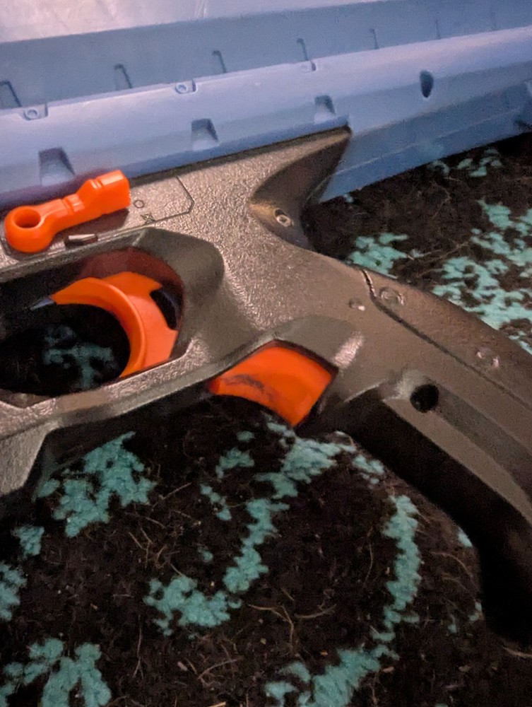 💥 Nerf Rival Nemesis MXVII-10K Blue 50 balls Battery Tested Working 💥