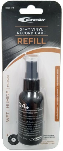 Discwasher RD20472 D4+ Vinyl Record Cleaning Solution Refill .50 ML [New Vinyl A