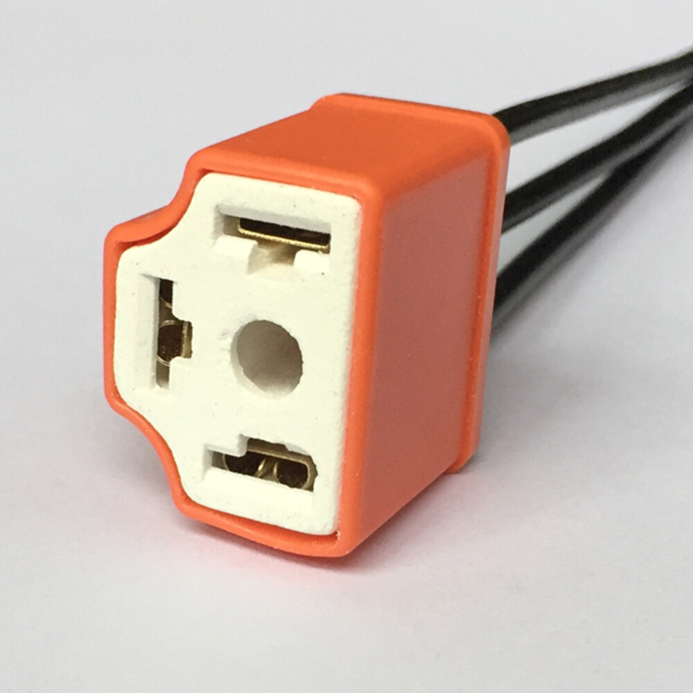 2 Pcs Flasher Sockets Safe and Efficient Relay Impact Molded