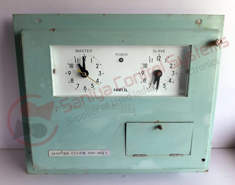 HAN IL SYSTEMS SSC-MQ1 SHIPS MARINE NAVIGATION MASTER SLAVE CLOCK DECK WATCH
