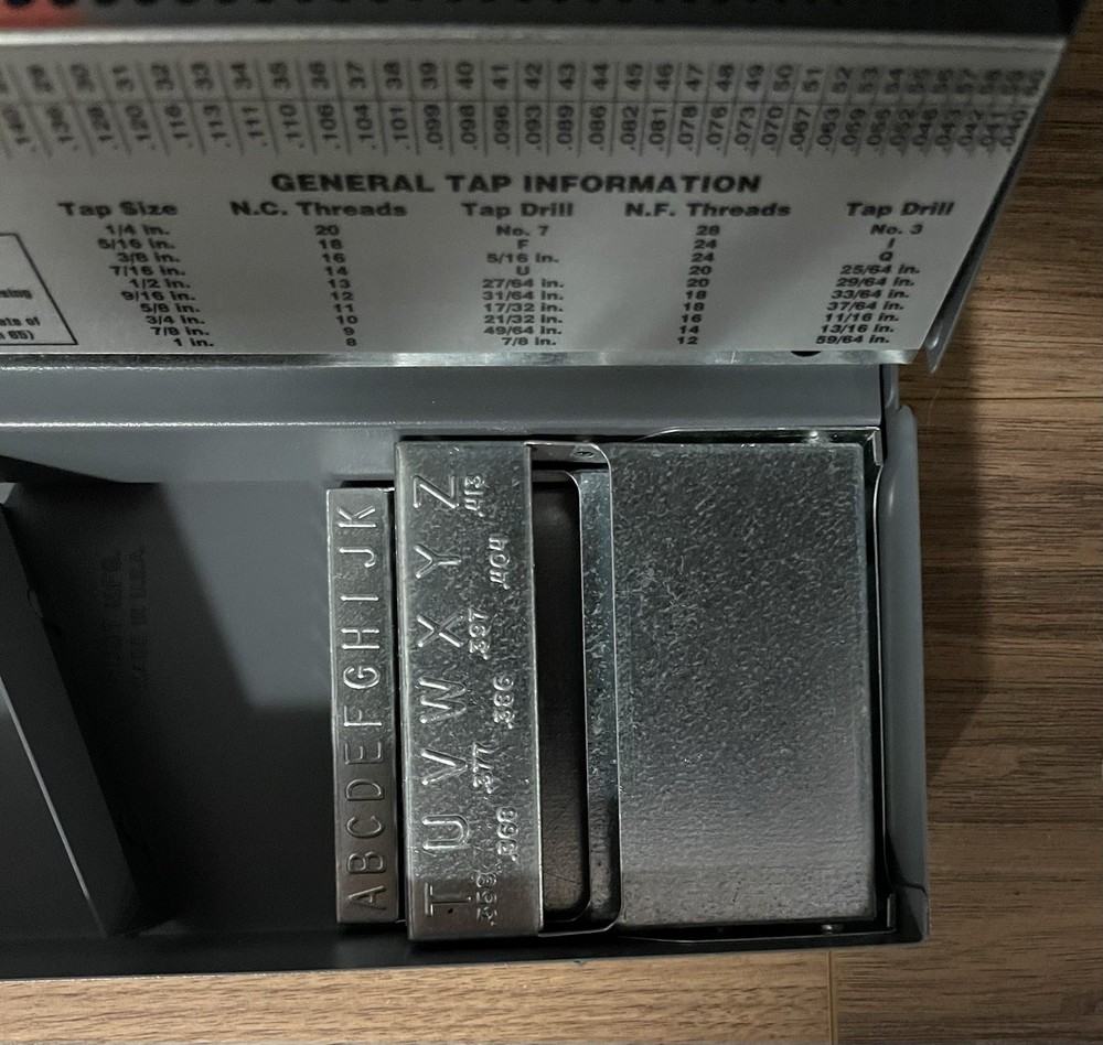 Huot Cutting Tool Storage 🔨