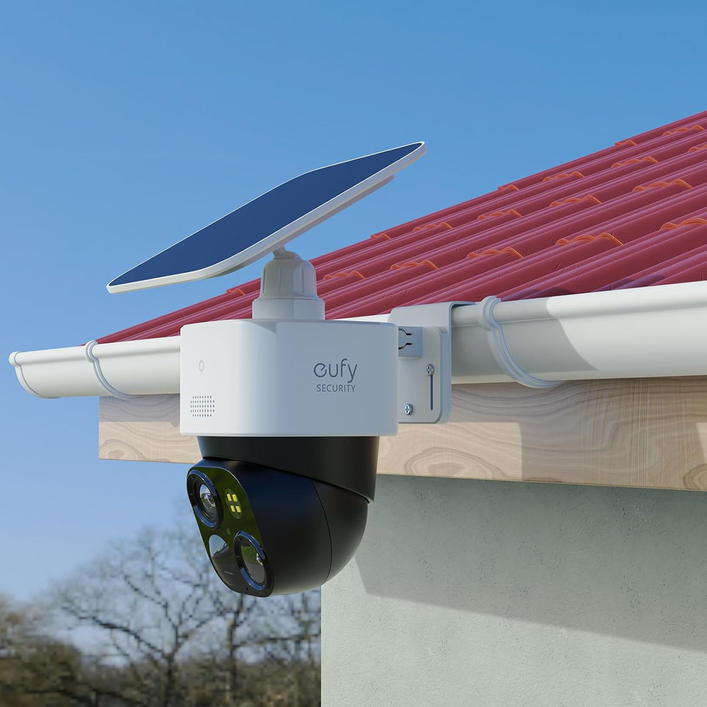Gutter Mount Bracket Compatible with Eufy Security Solocam S340/Solocam E30, Sol