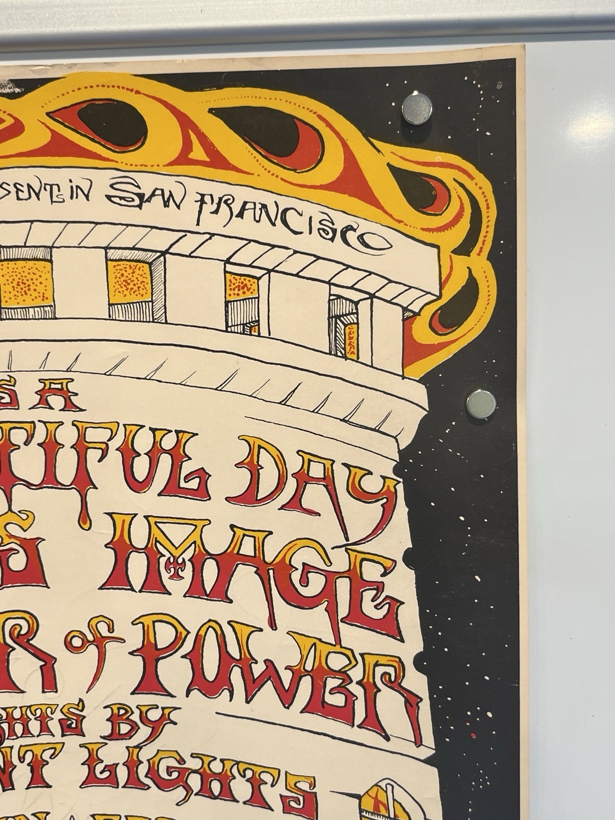 FLEETWOOD MAC STEPPENWOLF FILLMORE concert poster 1970 BILL GRAHAM 21x28 BG270