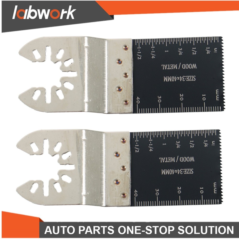 Labwork 23 Pcs Titanium & Carbide Multitool Blades Oscillating Tool Saw Blades