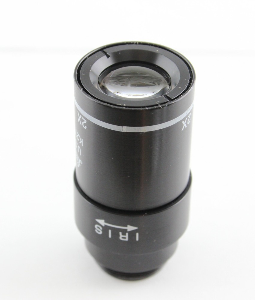 Leica 2x 2/0.05 ∞/- Plan Achro IRIS Macro Microscope Objective RMS K2702A