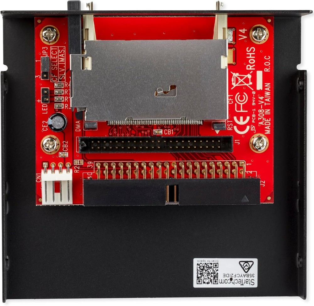 StarTech.com 3.5in Drive Bay IDE to Single CF SSD Adapter Card Reader (35BAYCF2I