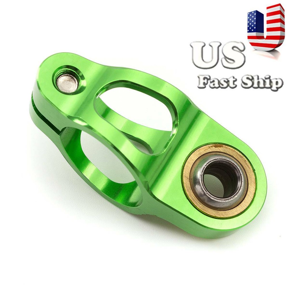 CNC Green Steering Damper Linear Stabilizer Reversed Safety Control Universal