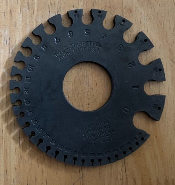 Starrett Wire Gauge No. 281