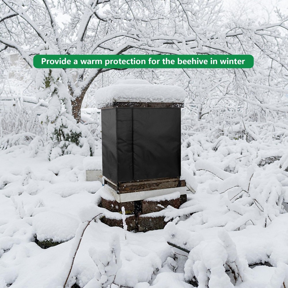 codree 8 Frame Winter Bee Hive Wrap- 1 1 Deep Box & 1 Medium Box, 8