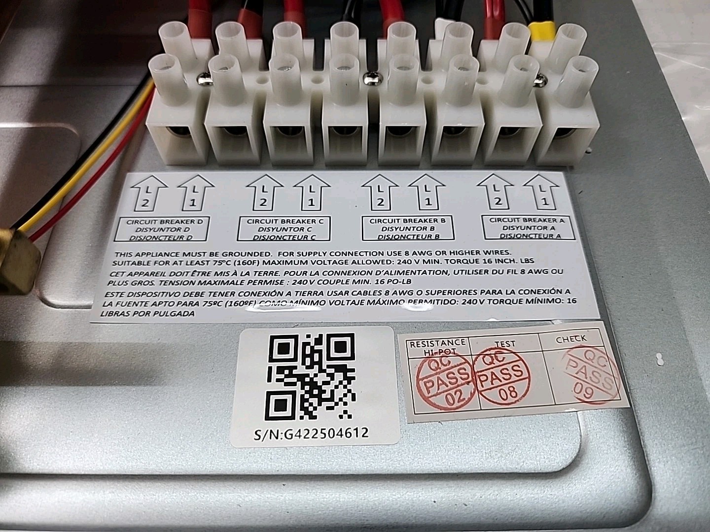 Rheem Performance 36 kW 240V Self-Modulating Electric Tankless Water Heater