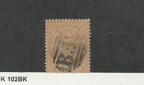 Mauritius, Postage Stamp, #39a Used, 1863, JFZ