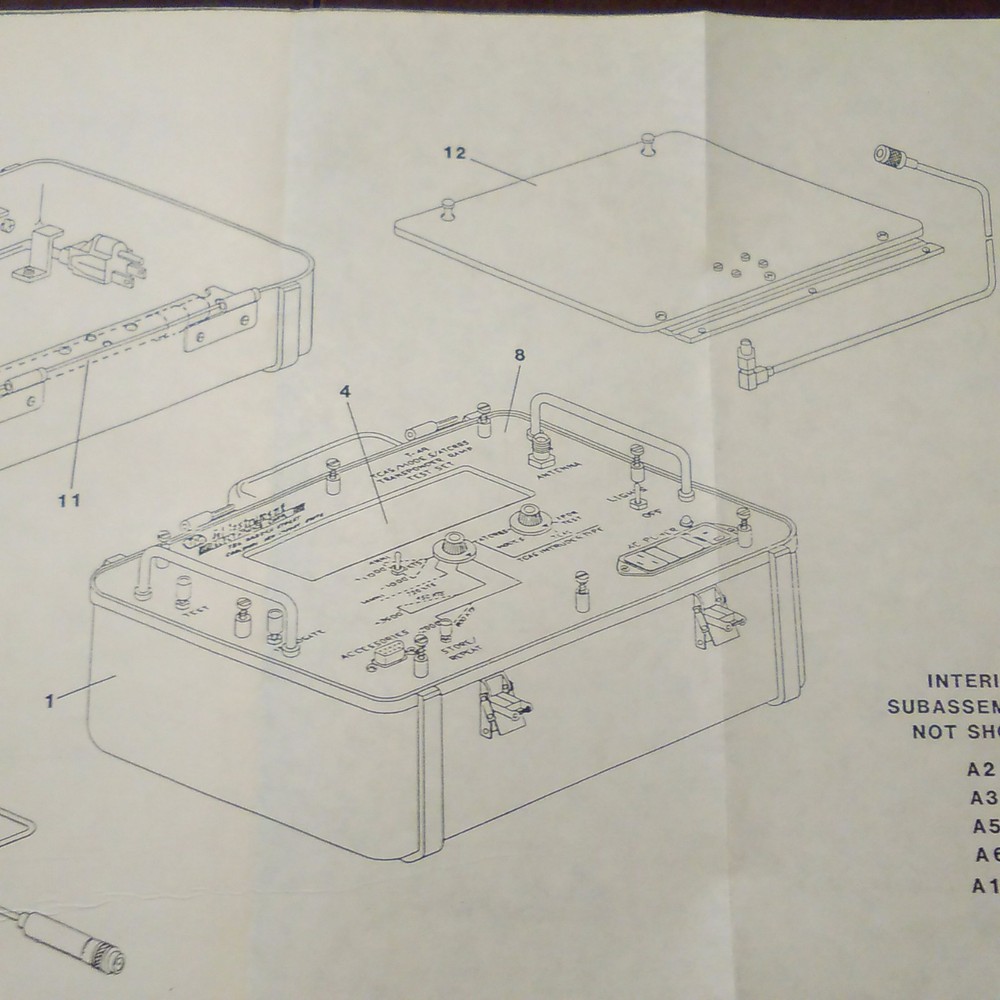 TIC T-49 Ramp Test Set Operator's & Service Manual