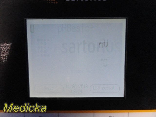 Sartorius Model PhBasic+ Benchtop Ph Meter ~ 33143